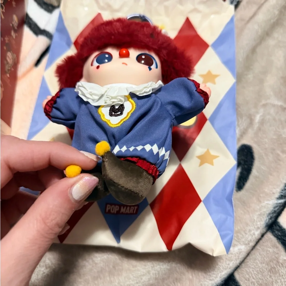 New “Flame Clown Dimoo” WHY SO SERIOUS Series Plush Doll Pendant - Picture 8 of 8